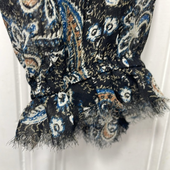 Free People Lolita Paisley Print Blouse - Picture 11 of 12